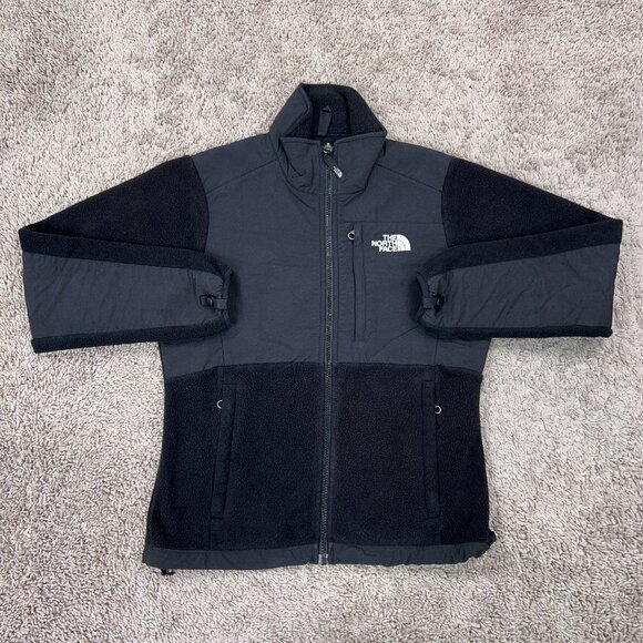 The North Face Sweater Womens Extra Small Black Denali Cozy Fleece Jacket Hike - Picture 2 of 14